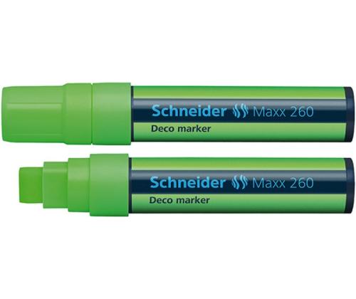 Kriidimarker/klaastahvlimarker SCHNEIDER Maxx 260, 2-15mm, heleroheline