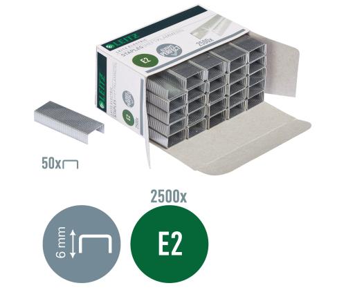 Klamber elektriklammerdajale LEITZ 246 E2 2500tk pakis