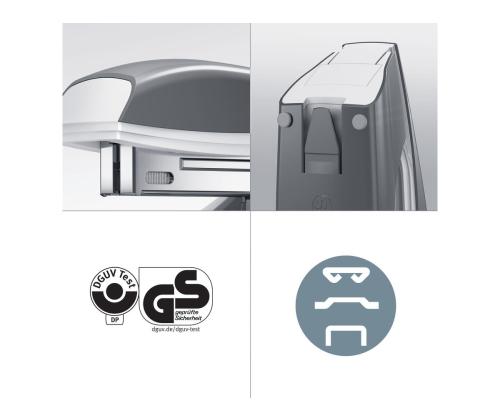 Klammerdaja LEITZ 5502 WOW pärlvalge 30 lehte