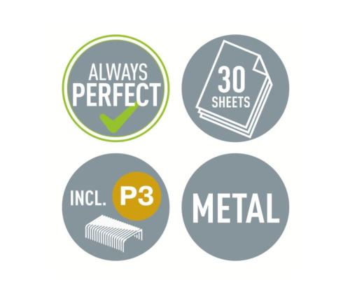 Klammerdaja LEITZ WOW 5502 30 lehte roosa