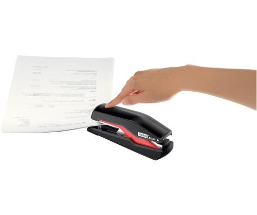 Klammerdaja RAPID Omnipress S030 30 lehte must/punane