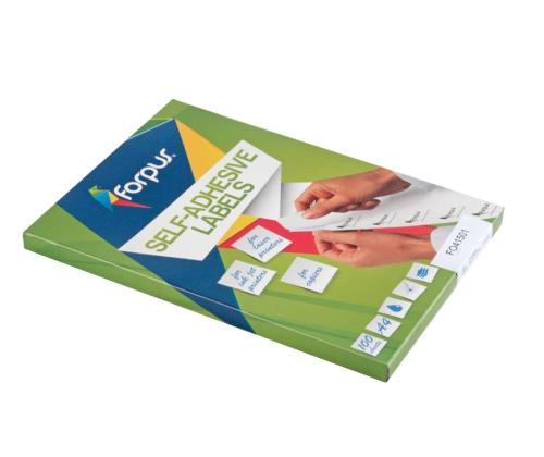 Kleebisetikett 70x37mm 100l Forpus /24 lehel