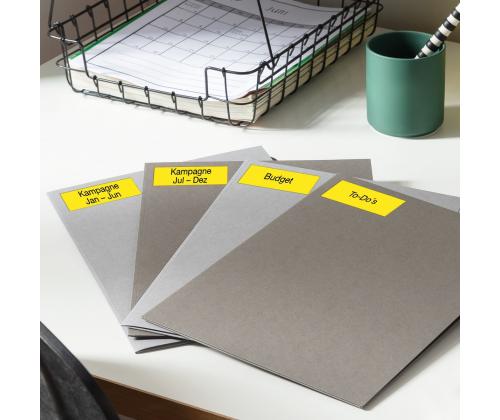 Kleebisetikett AVERY Zweckform 105x148mm 100 lehte kollane (3459)