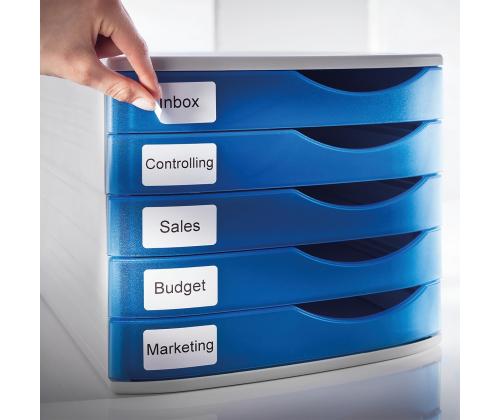 Kleebisetikett AVERY Zweckform 96x63,5mm 25 lehte eemaldatav (L4745-25)