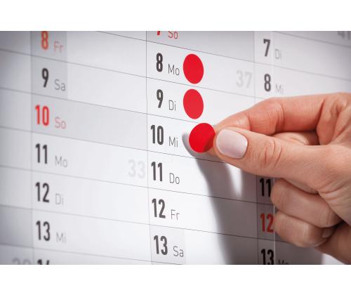 kleebisetikett AVERY ZWECKFORM Q12mm assortii 270 tk (3088)	