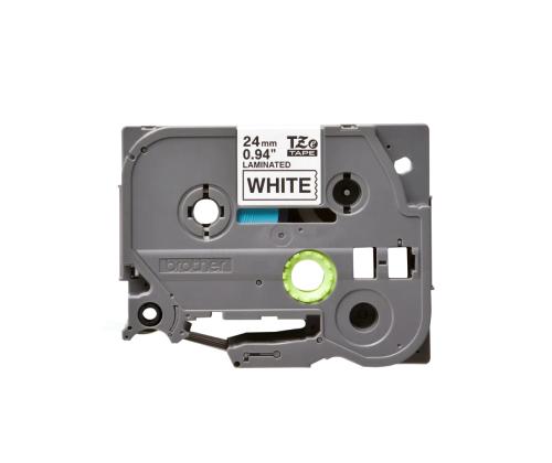Kleepkirjalintmarkeerimislint BROTHER TZE-251 24mm mustvalgel analoog