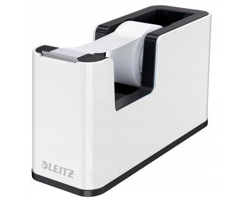 Kleeplindialus LEITZ Wow valge-must, lindile kuni 19mm x 33m