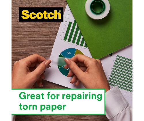 Kleeplint SCOTCH® Magic 810 Green 19mm x30m matt