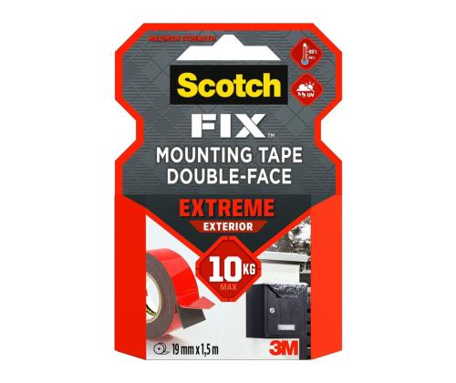 Kleeplint kahepoolne 19mm x 1,5m välitingimustes SCOTCH Fix Extreme