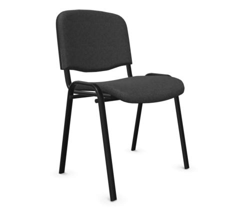 Klienditool ISO tumehall kangas C38, mustad jalad