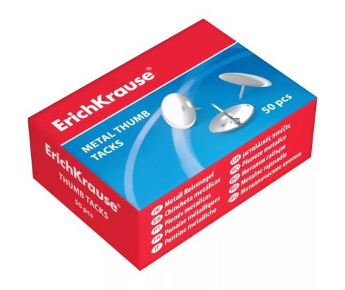 Knopkad hõbedased ERICH KRAUSE 50tk pakis