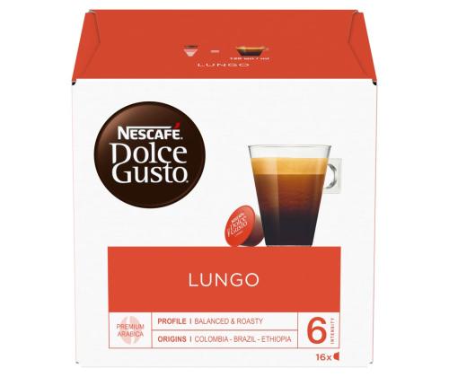 Kohvikapsel NESCAFE Dolce Gusto Lungo 16tk pakis