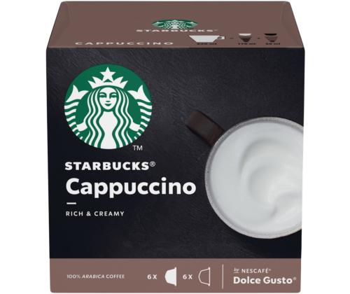 Kohvikapslid STARBUCKS NESCAFE Dolce Gusto Cappuccino