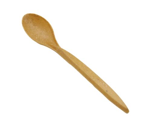 Kohvilusikad puitpolümeerist korduvkasutatavad pruunid 20tk