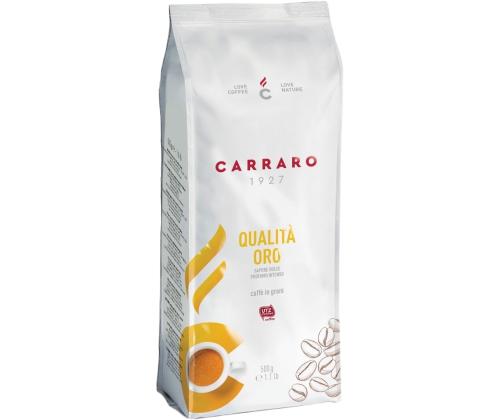 Kohvioad CARRARO, Qualita Oro, 500g