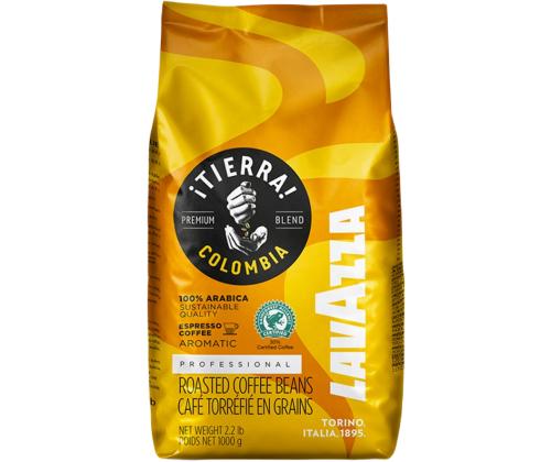 Kohvioad LAVAZZA Tierra Colombia 1kg