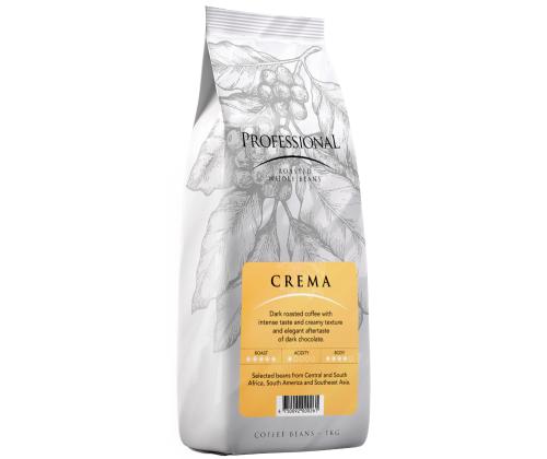 Kohvioad MELNA Professional Crema 1kg (tume röst)