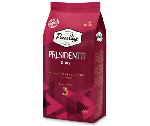 Kohvioad PAULIG Presidentti Ruby 400g