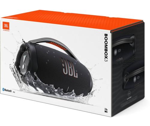 Kõlar JBL Boombox 3 Wi-Fi must kaasaskantav mudel