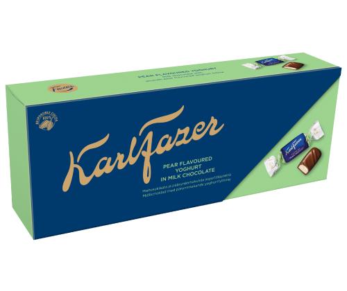 Kommid FAZER Karl Fazer piimašok. kompvekid pirnijogurtitäid. 270g