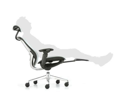 Kontoritool ANTARES Bat PDH jalatoega, must/hall