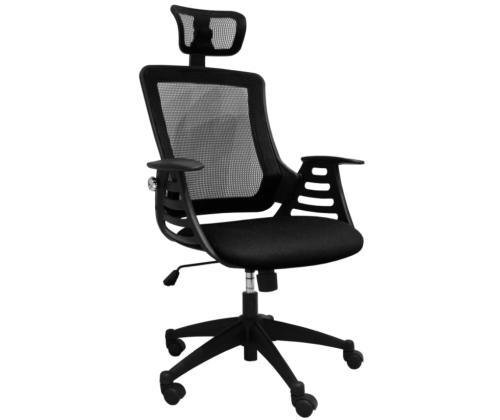 Kontoritool MERANO peatoega must