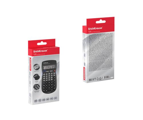 Koolikalkulaator 10-kohaline ERICH KRAUSE SC-920 Classic, must