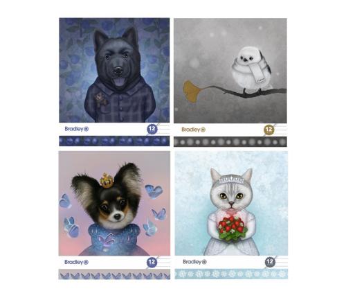 Koolivihik A5+ 20 joont BRADLEY Lucky Laika 12 lehte