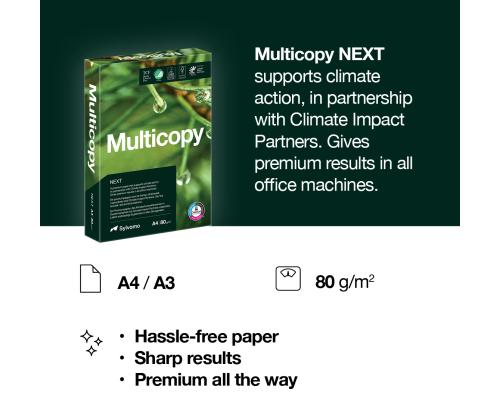 Koopiapaber A4 80g MULTICOPY Next 500 lehte