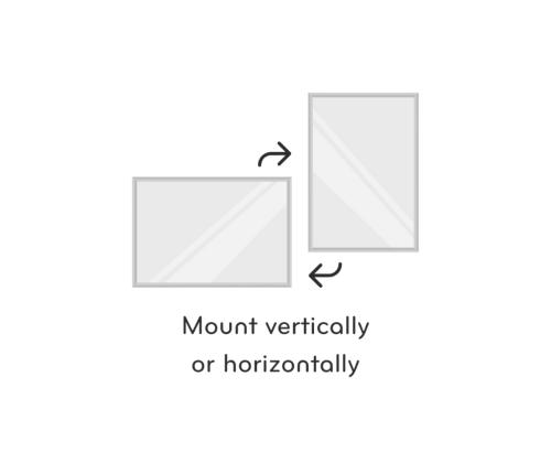 Kangastahvel 1200x900mm hall kangas metallraamis 2x3