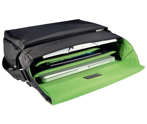 Sülearvutikott Leitz Messenger Smart Traveller 15,6" must