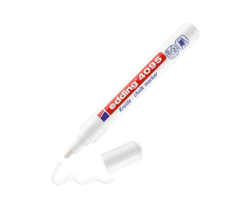 Kriidimarker-klaastahvlimarker-klaastahvlimarker koonilise otsaga EDDING 2-3mm valgeKriidimarker-klaastahvlimarker-klaastahvlimarker koonilise otsaga EDDING 2-3mm valge