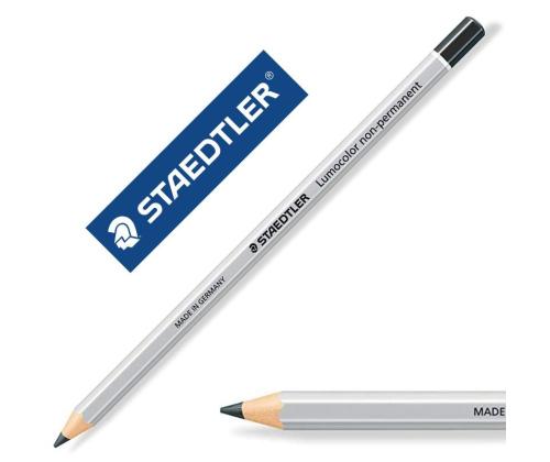 Kuiv marker STAEDTLER Lumocolor kustutatav must