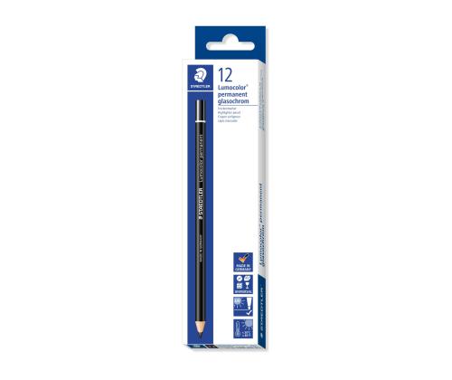 Kuiv marker STAEDTLER Lumocolor permanent must