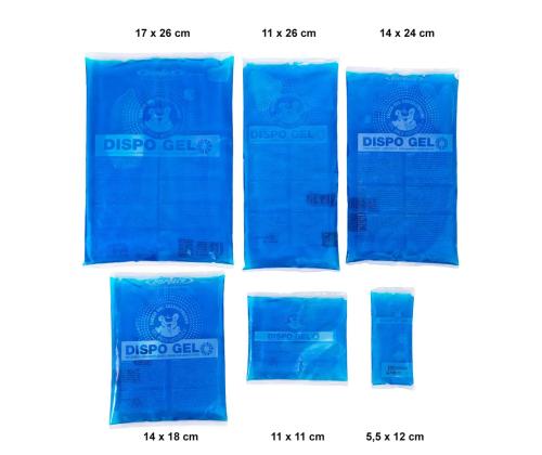 Külma-kuumakott Dispogel 14x18cm