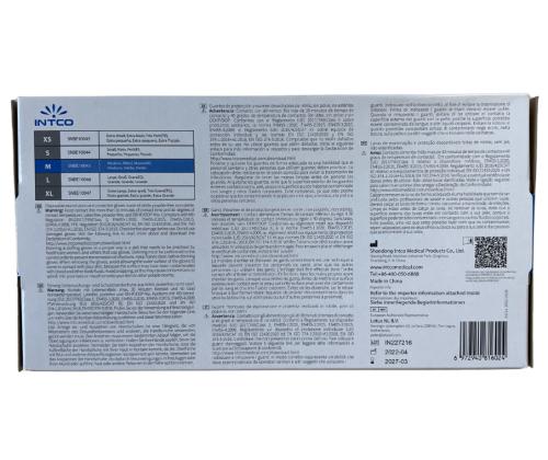 Kummikindad nitriilkindad puudrita M suurus WP mustad 100tk