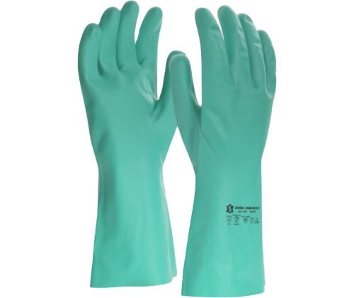 Kummikindad nitriilkindad puuvilla voodriga L9