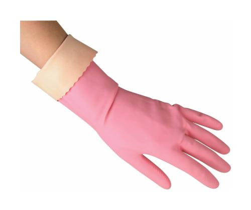 Kummikindad puuvilla voodriga VILEDA 589 Sensitive L suurus