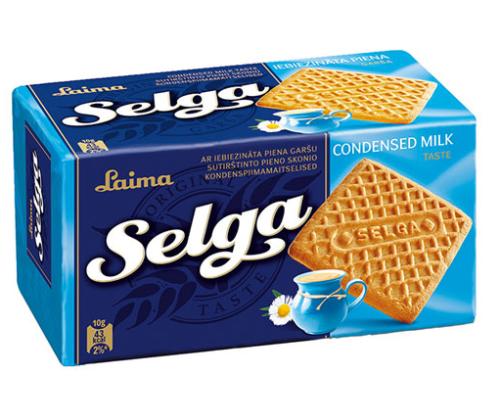 Küpsised SELGA Kondenspiimamaitselised 180g