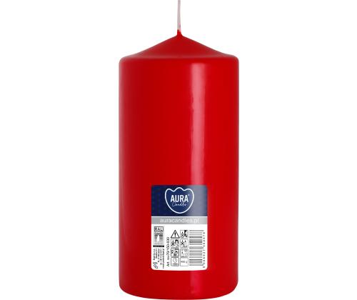 Küünal AURA Lauaküünal 70x150mm (punane)