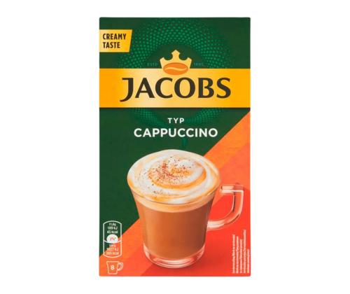 Lahustuv kohv JACOBS Cappuccino klassikaline 8x11,6g