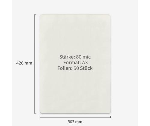 Lamineerimiskile A3 100mic 100 lehte FOROFIS