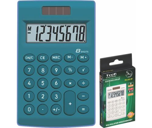 Lauakalkulaator TOOR TR-252-B 8-kohaline