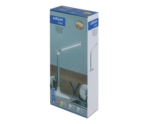 Laualamp LED Gina hõbedane