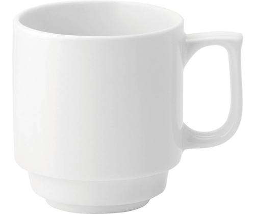 Lauanõud kohvikruus UTOPIA 230ml valge