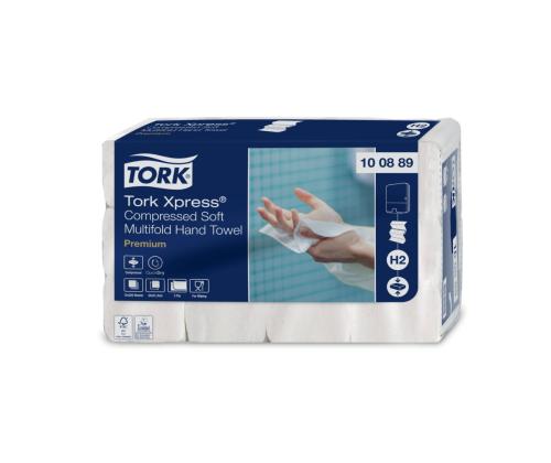 Lehträtik 2-kihiline TORK Interfold Compressed Z-fold, 24x21,2cm 225 lehte (100889)