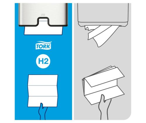 Lehträtik 2-kihiline TORK Xpress Compressed Soft Multifold H2, 21,2x32cm 170 lehte (100888)