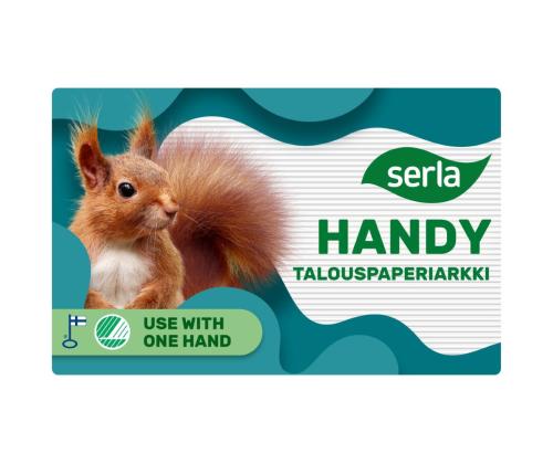 Lehträtikud 2-kihiline 20,3x25,5cm SERLA 135tk