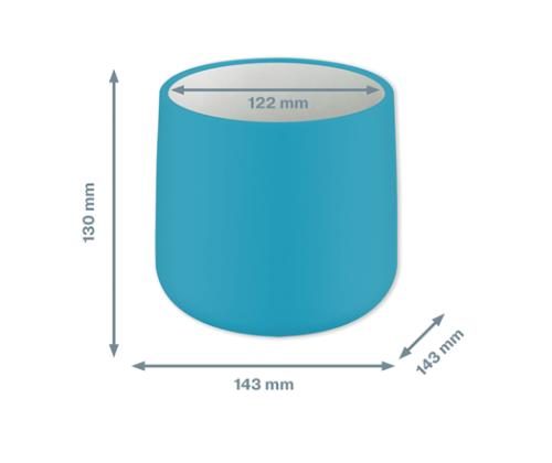 Lillepott keraamiline LEITZ Cosy 130x143x143mm, sinine