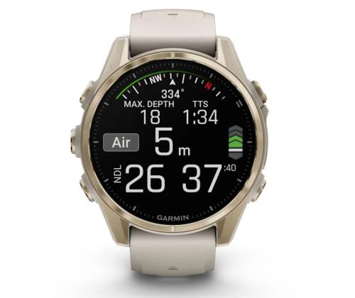 SMARTWATCH FENIX 8 SAPPHIRE/SOFT GOLD 010-02903-11 GARMIN